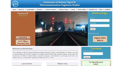 Desktop Screenshot of irsteindia.com
